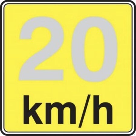 Accuform CANADIANSPECIF IC TRAFFIC SIGNS 24 X FRW3085RA